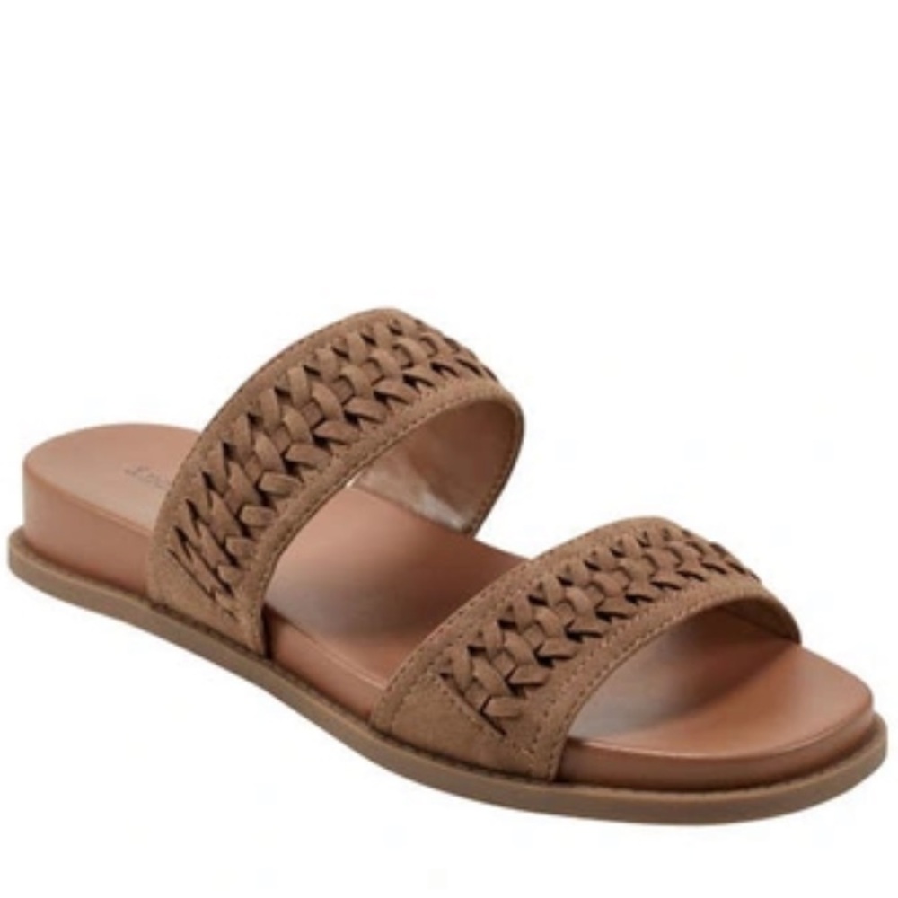 NWT Indigo Rd Terrey Slide Sandal In Medium Natural 101 Size 10 M